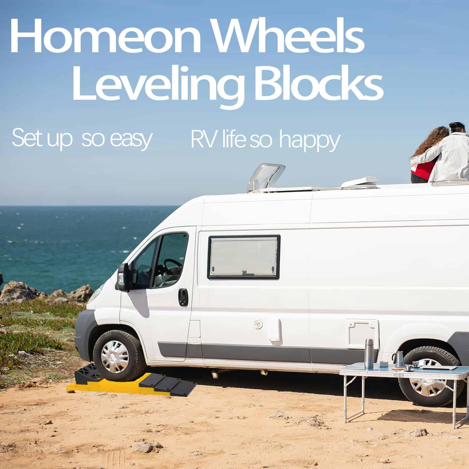 Bloques de nivelación para RV Homeon Wheels diseño de rampa - Imagen 8