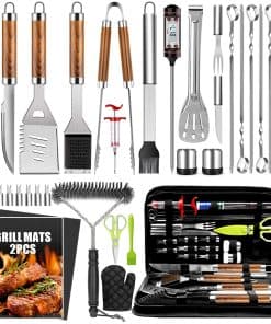 Set de 34 Piezas de Accesorios para Parrilla Regalos para