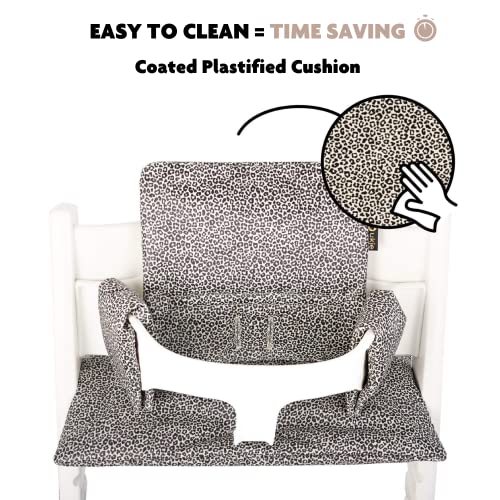 Cojín UKJE Compatible con Stokke Tripp Trapp - Asiento - Imagen 7