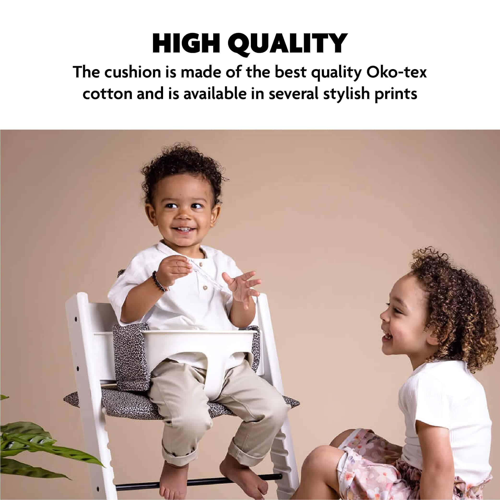 Cojín UKJE Compatible con Stokke Tripp Trapp - Asiento - Imagen 8