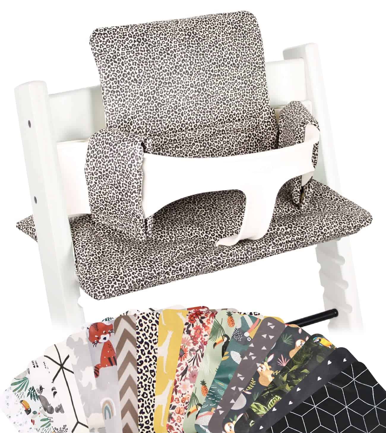Cojín UKJE Compatible con Stokke Tripp Trapp - Asiento