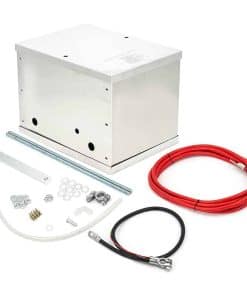 Kit Completo de Reubicación de Caja de Batería de Aluminio