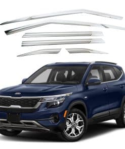 AUTOCLOVER Protectores de lluvia para ventanas con cinta