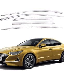 AUTOCLOVER Juego de 6 Deflectores de Lluvia en Ventana para