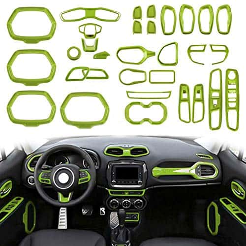 idain 31PCS/ Set Kit de Adorno Interior Accesorios para