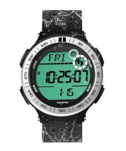 Reloj Deportivo a Prueba de Agua 10 ATM Podómetro para