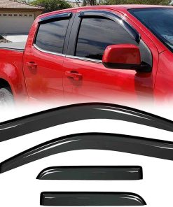 Deflector de viento de la ventana lateral -Humo oscuro