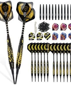 Set de Dardos de Punta Suave ONE80, 16 gramos, 12 Pack