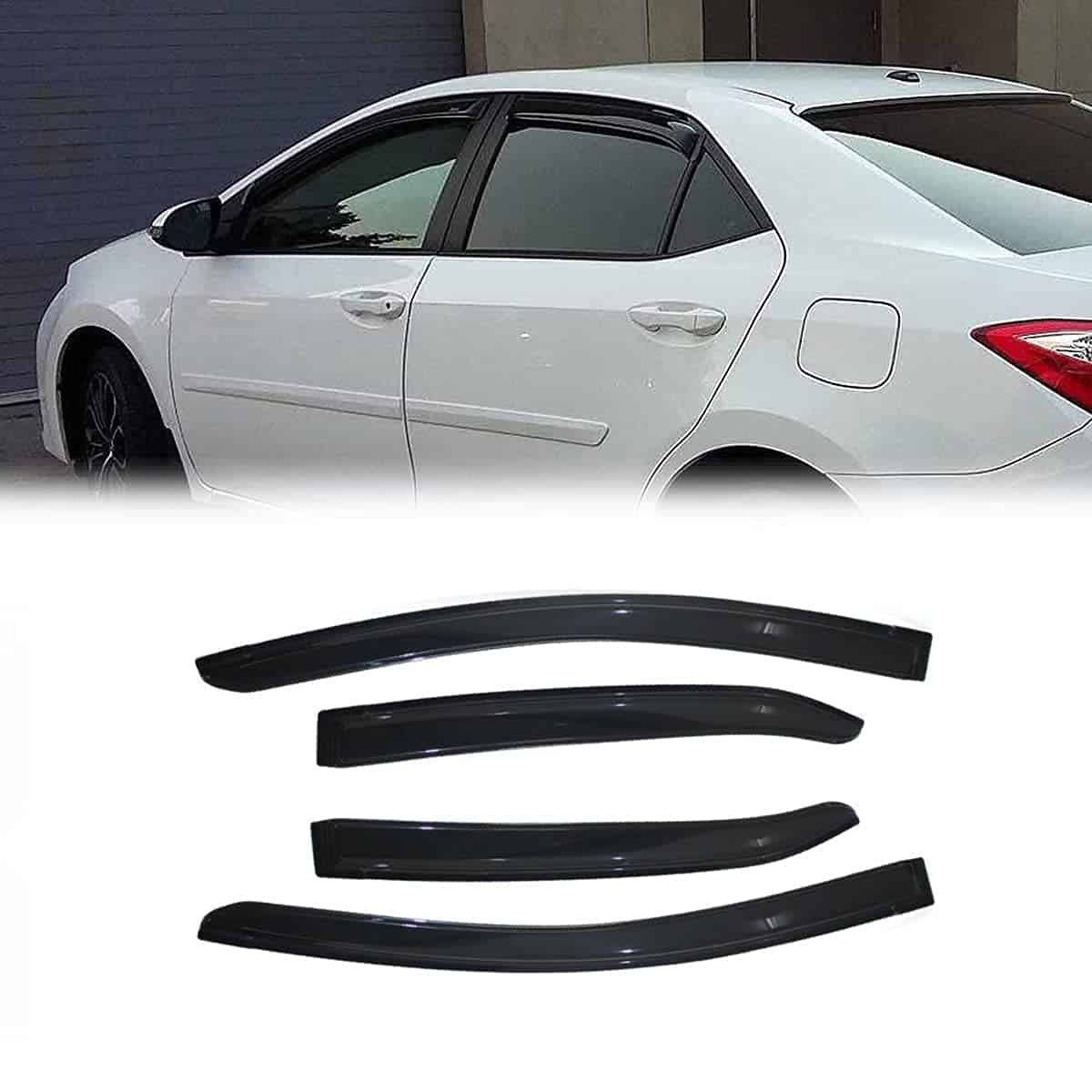 Deflector de viento de ventana lateral Puermto 94989, Juego - Imagen 3