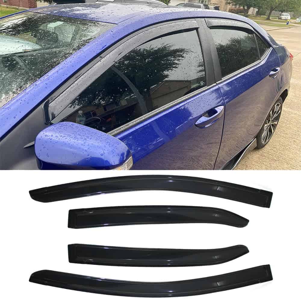 Deflector de viento de ventana lateral Puermto 94989, Juego