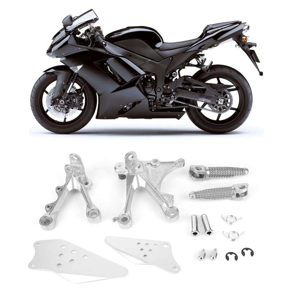 Soporte delantero del reposapiés para Kawasaki Zx6R 2005