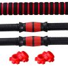 Set de Pesas Ajustables para Mancuernas Barra de Pesas