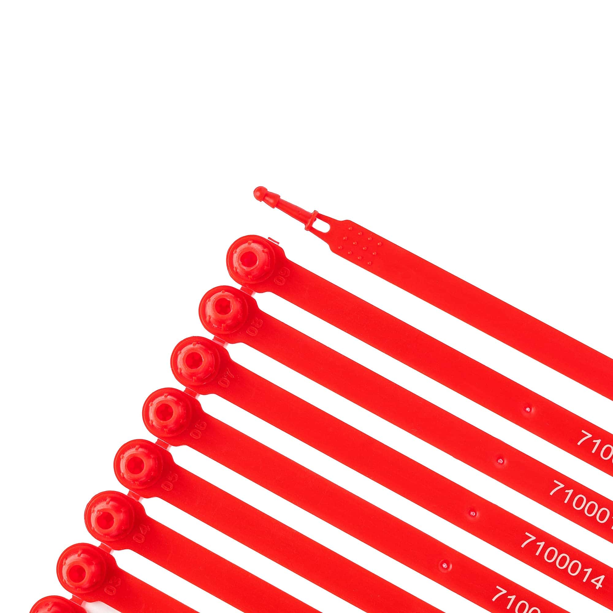 500 sellos de seguridad de plástico para remolques, a