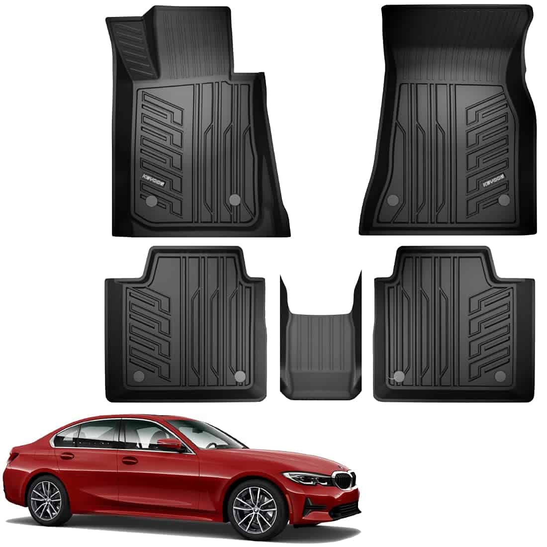 Tapetes de Automóvil Personalizados KEYOOG Compatibles para