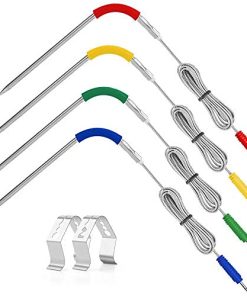 4-Pack Sonda de Parrilla de Repuesto para Weber Igrill 2,
