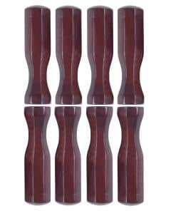 Manijas de mesa de futbolín, Agarre de madera para manija