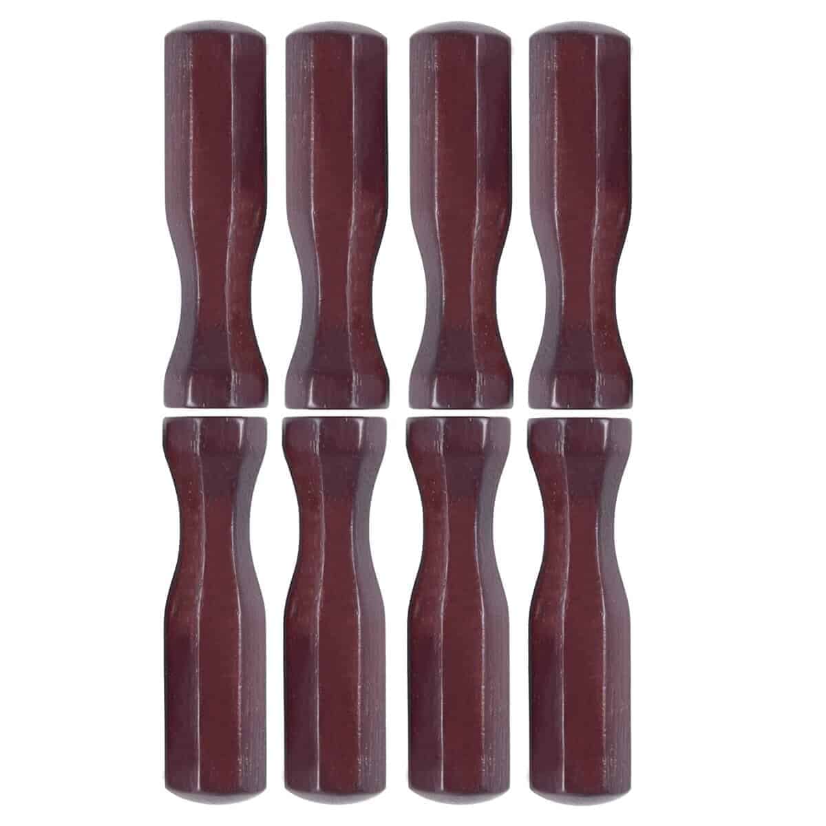 Manijas de mesa de futbolín, Agarre de madera para manija