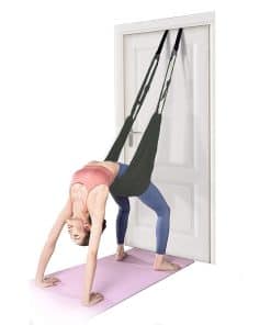 Correa de Estiramiento de Yoga para -negro