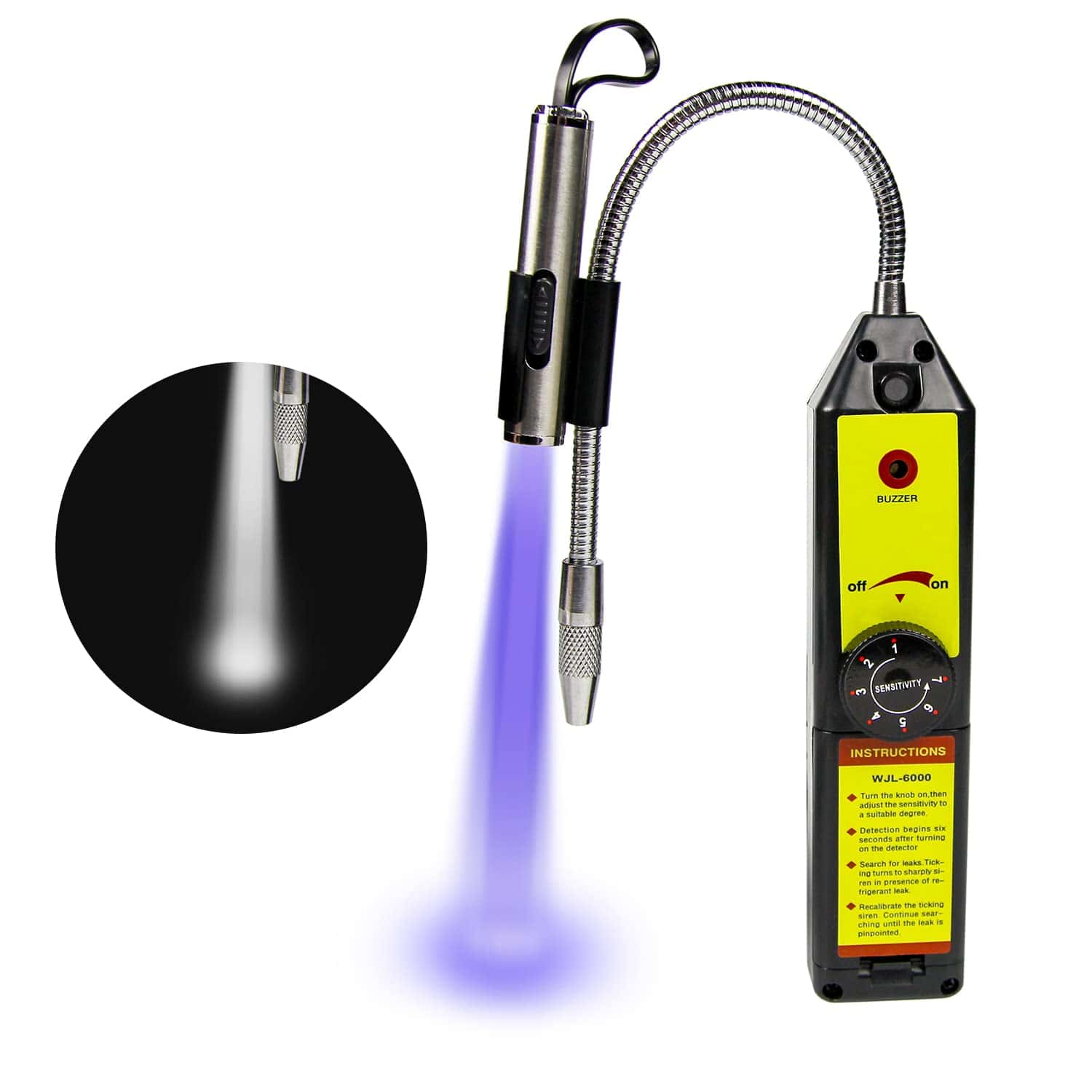 Detector de Fugas de Refrigerante Halógeno de Pro de 4