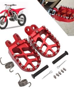 Pisantes reposapiés para motocicleta para CR80/85,
