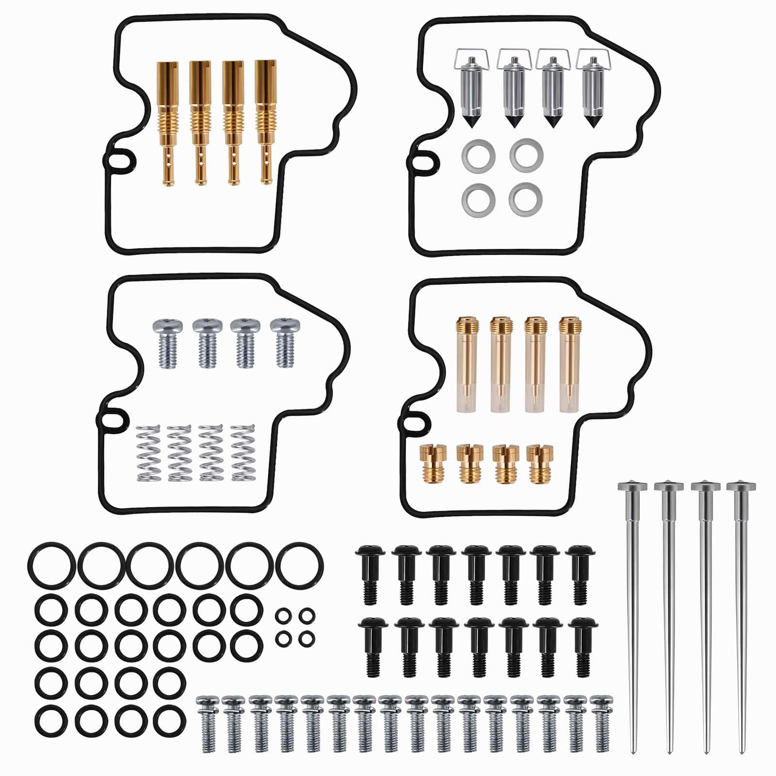 Kit de Reparación y Reconstrucción de Carburador con Juntas