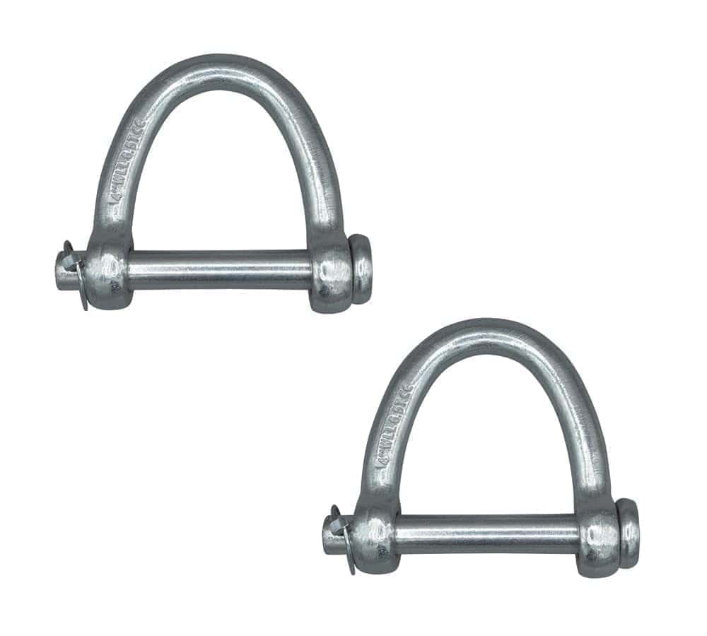 Mytee Products Web Sling Shackle - 4" w/Quick Pin, 13,000