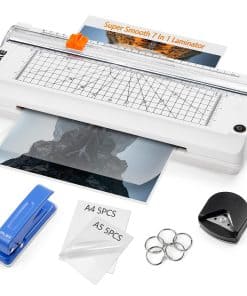 Máquina para plastificar IMLIKE A4 con cortadora de papel: