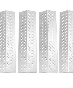 Zemibi Protecciones de Llamas de Acero Inoxidable, 4 Piezas