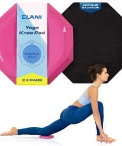 Almohadilla de rodilla de yoga ELANI (paquete de 2) -