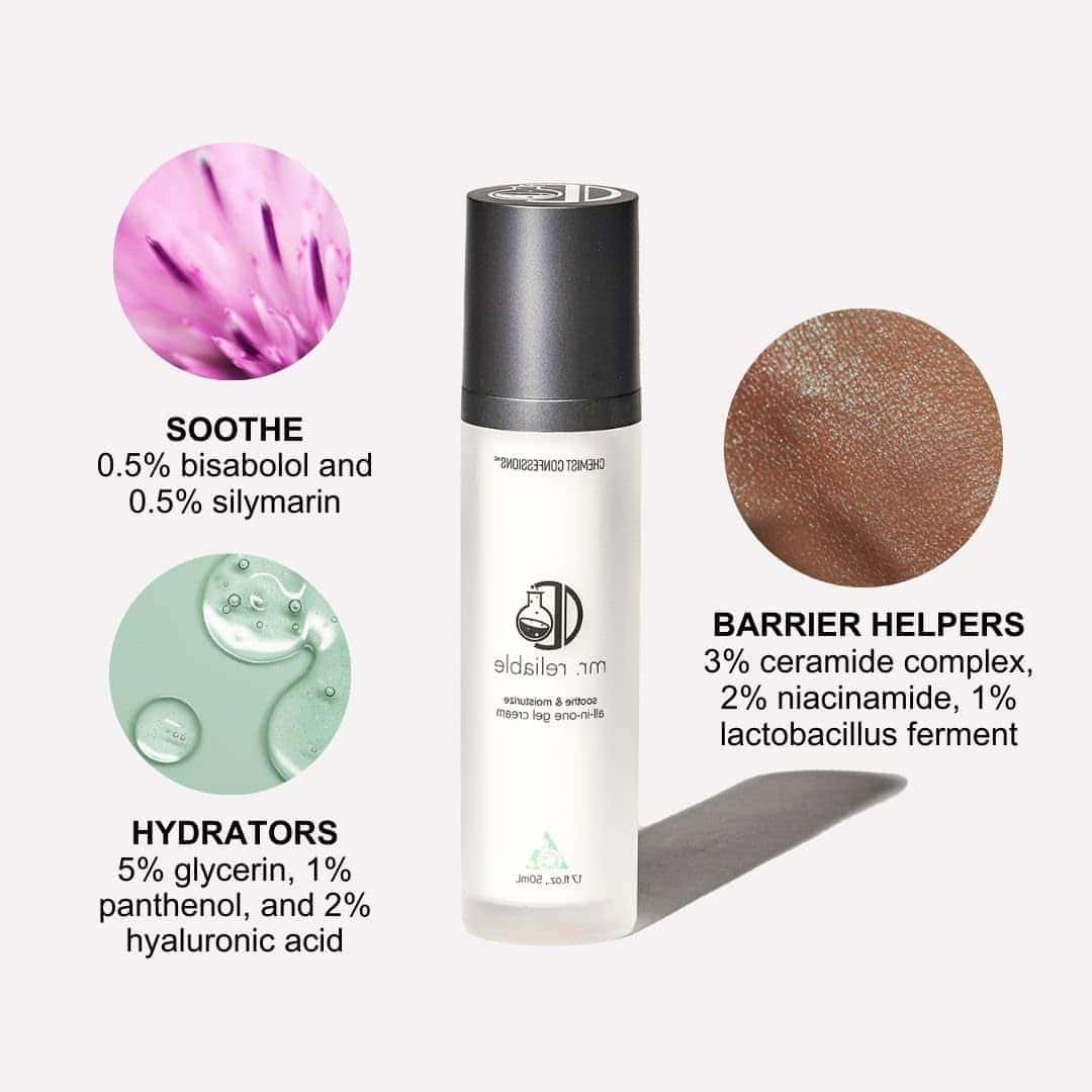 Crema Hidratante Ligera Chemist Confessions Mr. Reliable - Imagen 5