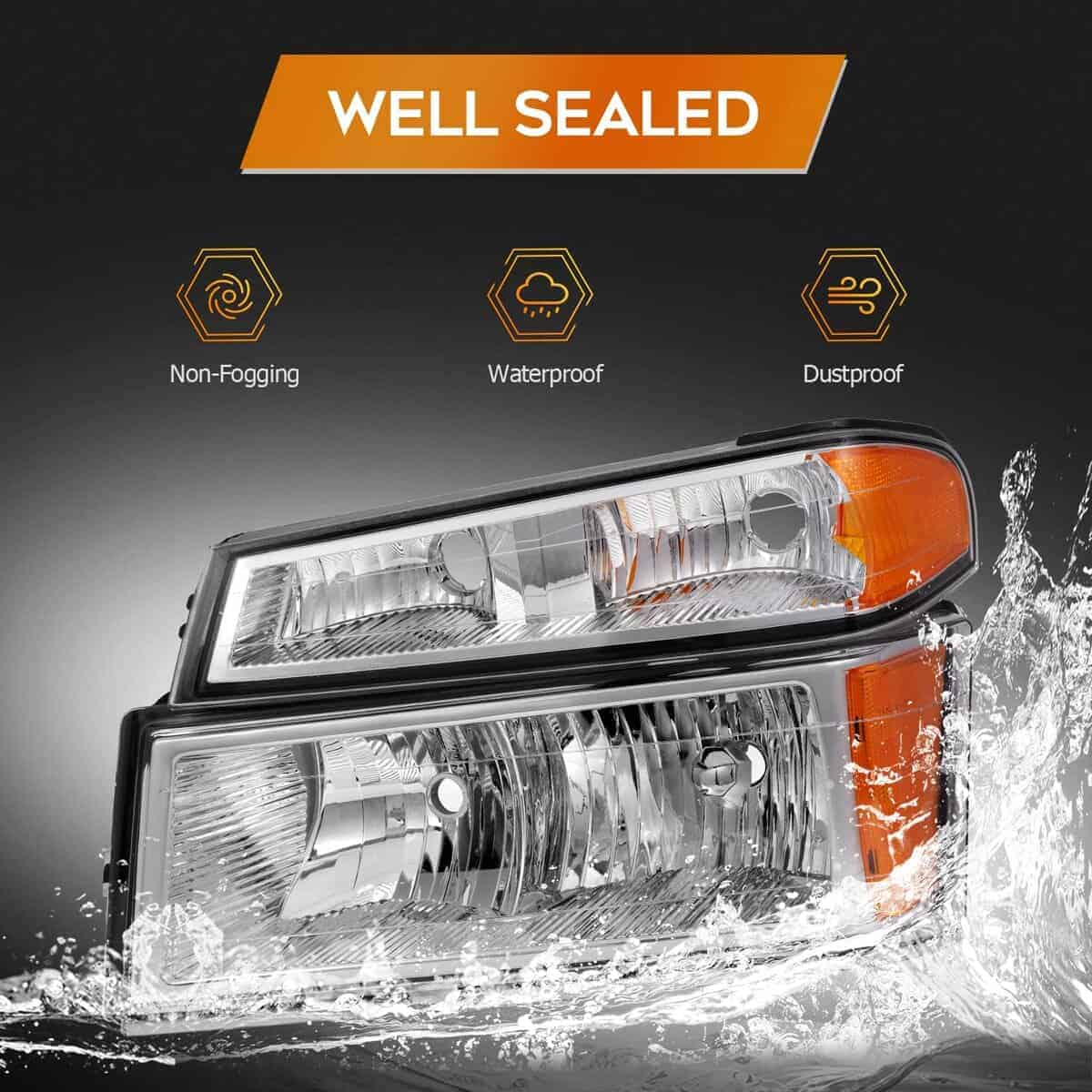 Conjunto de faros delanteros para Chevrolet Colorado - Imagen 6