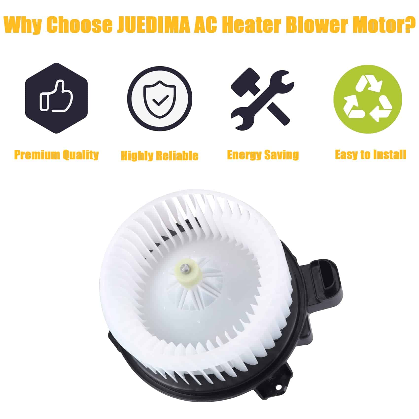 JUEDIMA Motor soplador de calentador de aire acondicionado - Imagen 7