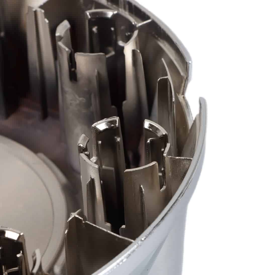 2PCS Tapas centrales de llanta cromada para ruedas traseras - Imagen 5