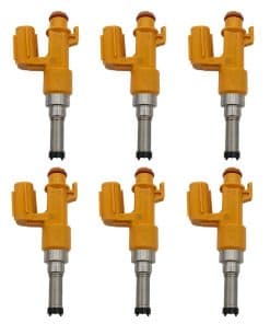 Conjunto de 6 Inyectores de Combustible de Reemplazo