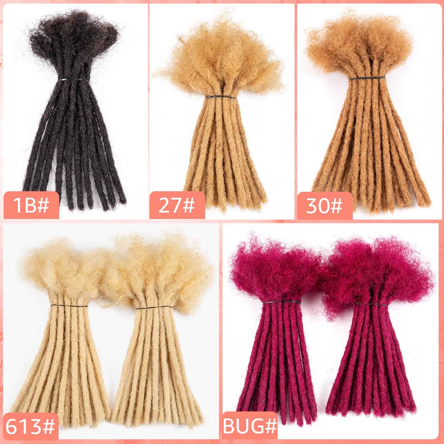 Extensiones de Dreads de Cabello Humano 100% para - Imagen 6