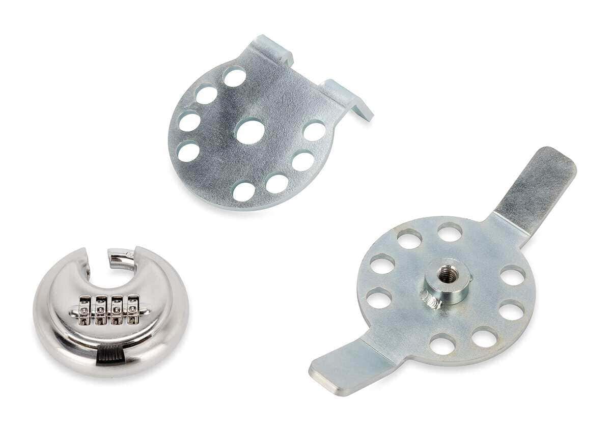 Dispositivo de bloqueo doble para tanques de propano Camco