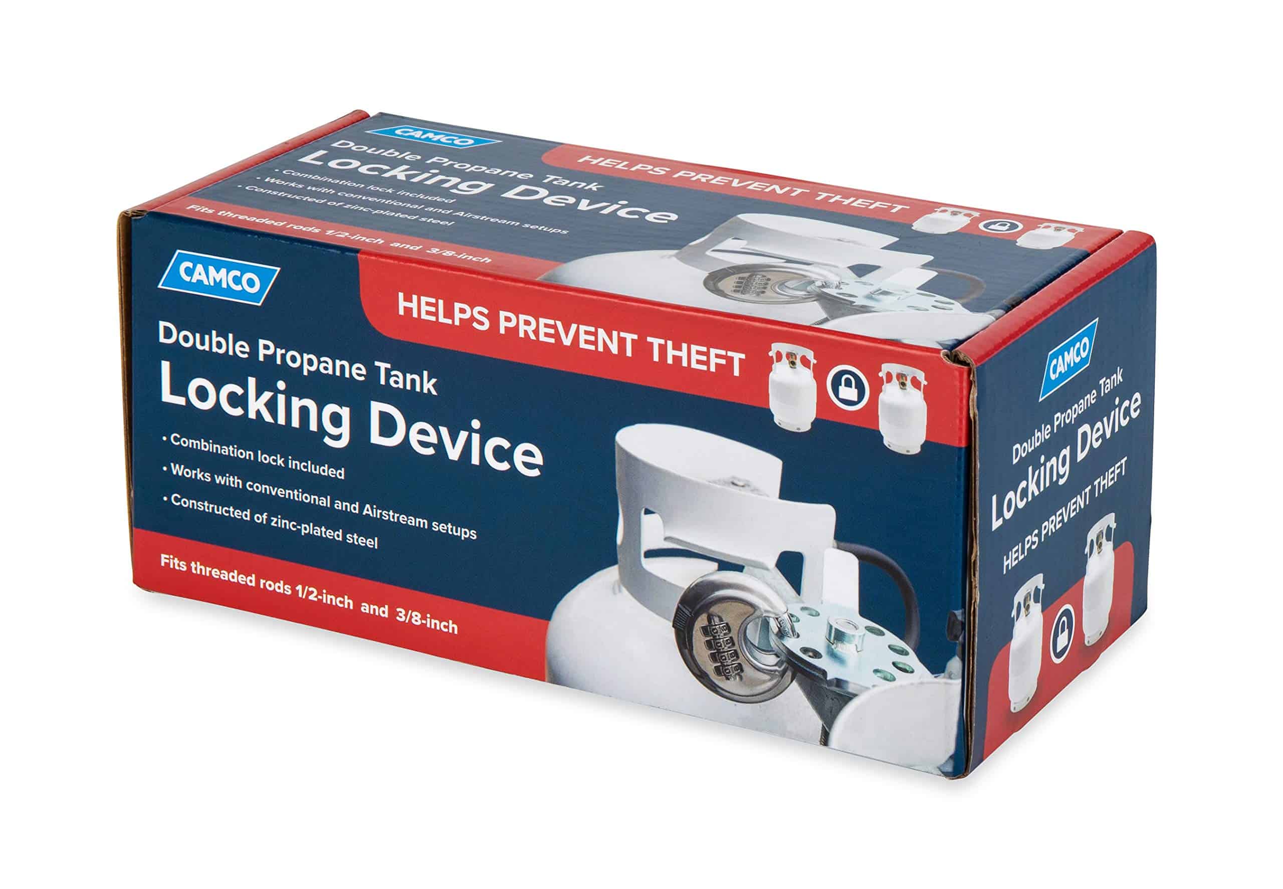 Dispositivo de bloqueo doble para tanques de propano Camco - Imagen 6