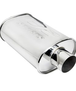 Silenciador Oval DC Sports 3" a 3" DCMU-300-ST Negro