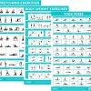 Carteles de Entrenamiento Vive para Gimnasio en Casa