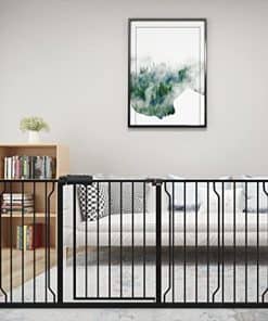 WAOWAO Puerta de seguridad para bebés de 71.65-76.38" Extra