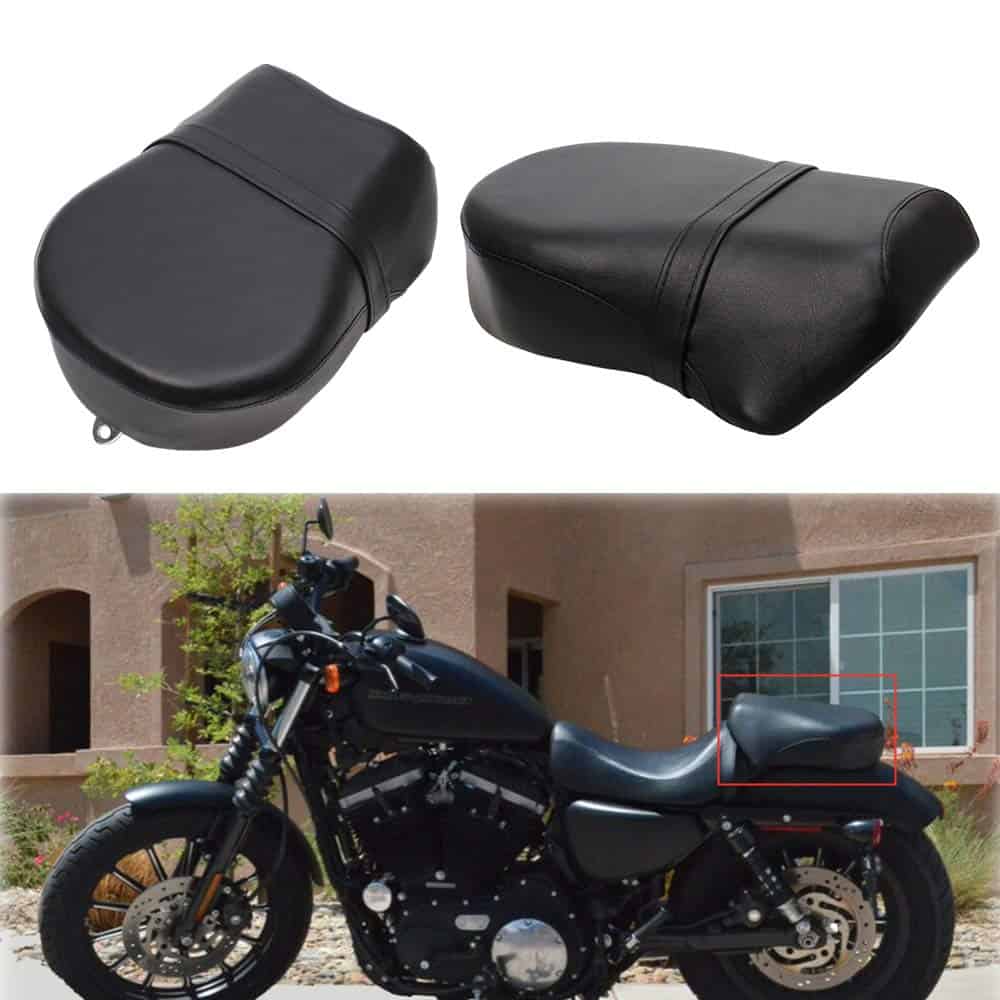 Asiento de pasajero trasero HIYOYO para motocicleta con