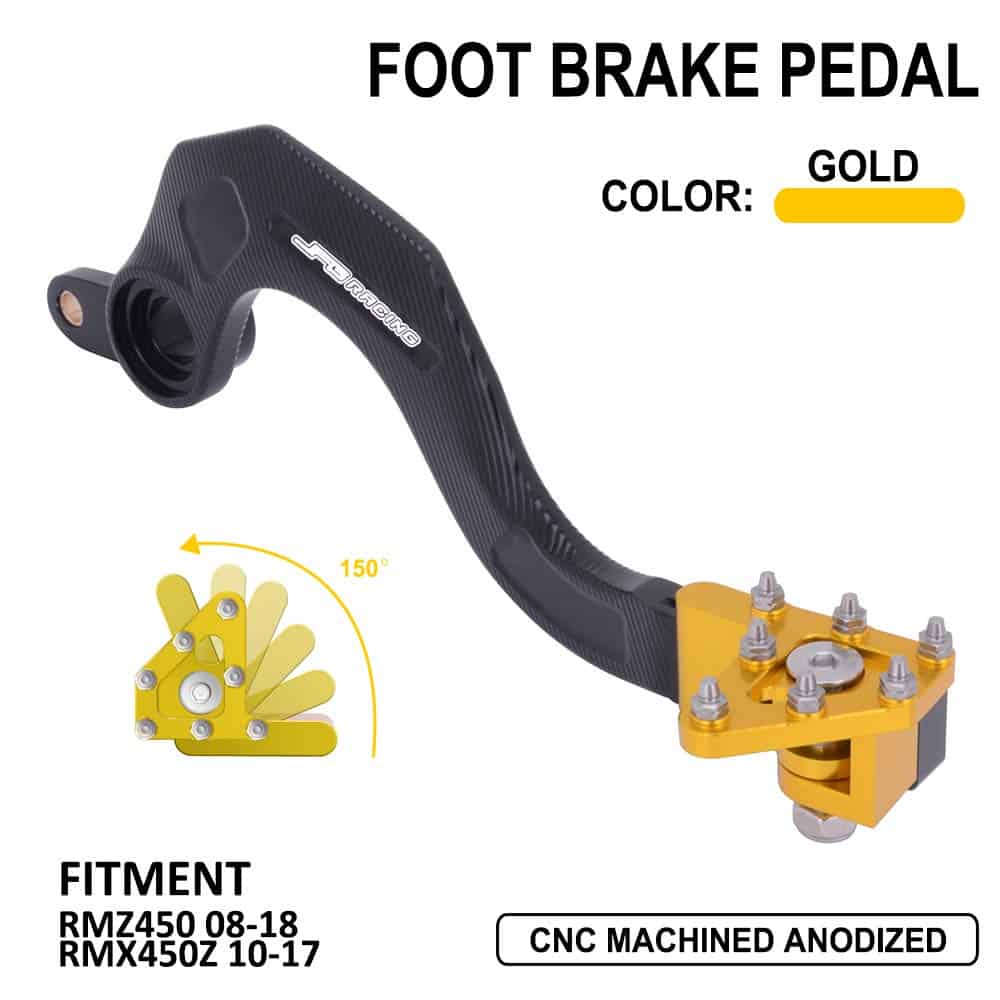 JFG RACING Palanca de freno trasero de aluminio CNC - - Imagen 3