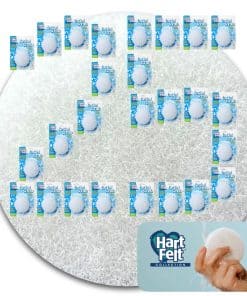 Exfoliador facial redondo HartFelt para mujeres | Esponjas