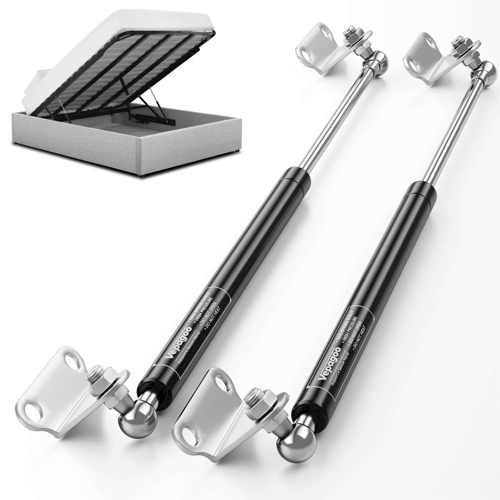 Amortiguadores de Gas Vepagoo de 20 Pulgadas 67 Lb/298N con