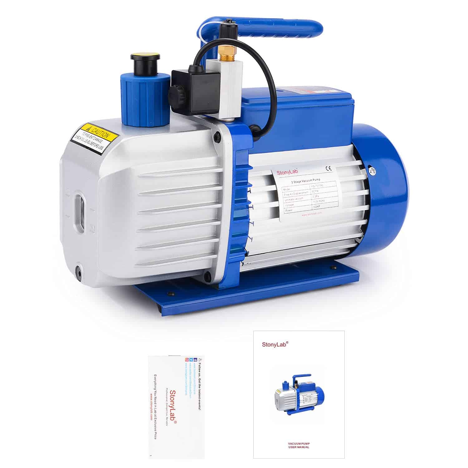 Bomba de Vacío de Paletas Giratorias de 2 Etapas Stonylab 5 - Imagen 8