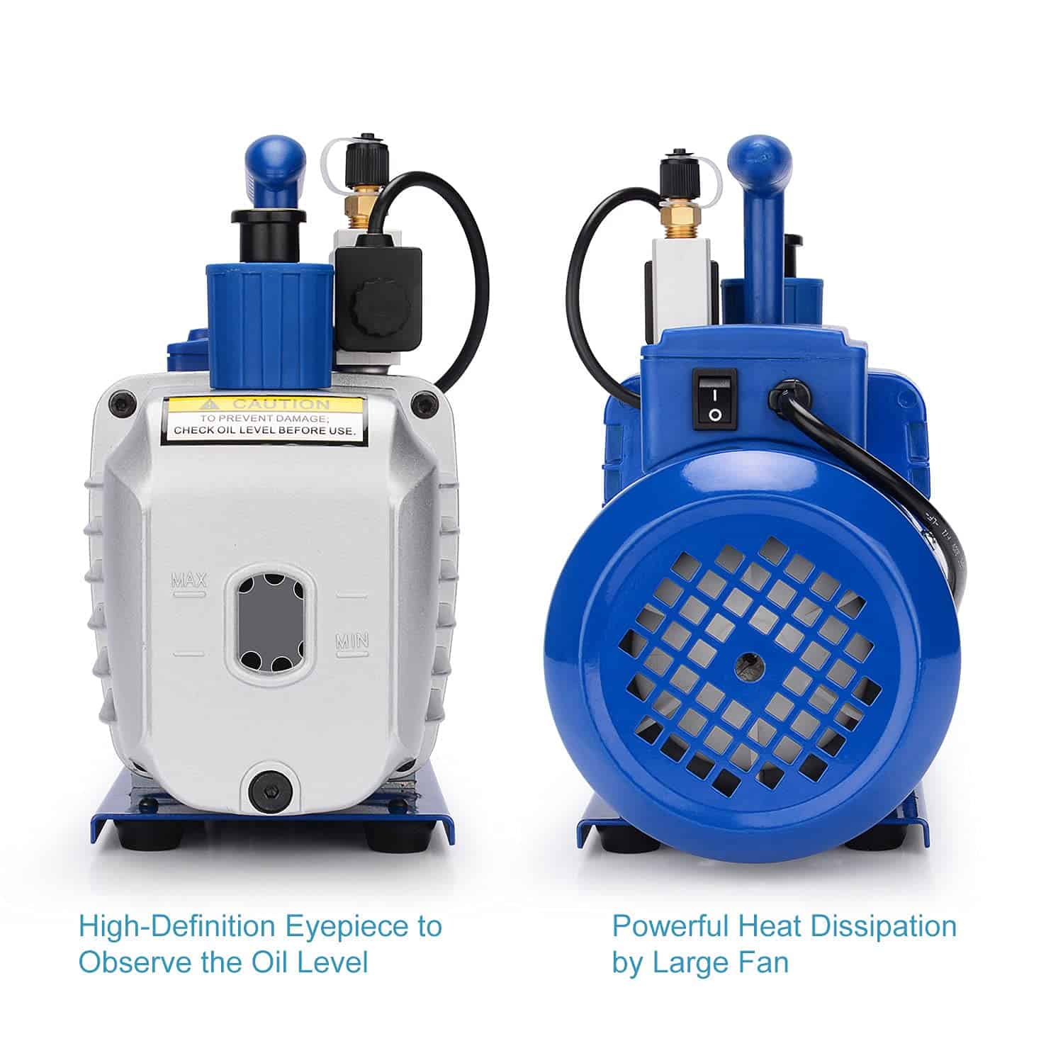 Bomba de Vacío de Paletas Giratorias de 2 Etapas Stonylab 5 - Imagen 6