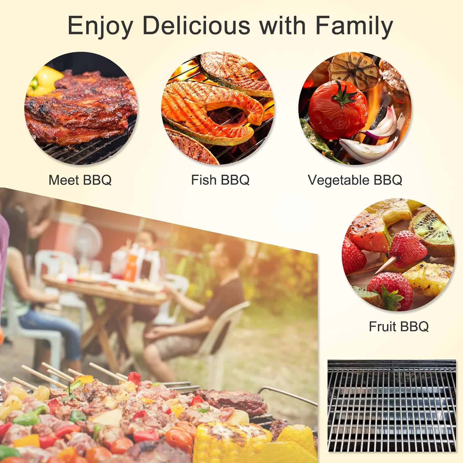 Barras Flavorizer de 21.5 pulgadas para Weber Spirit 200 - Imagen 8