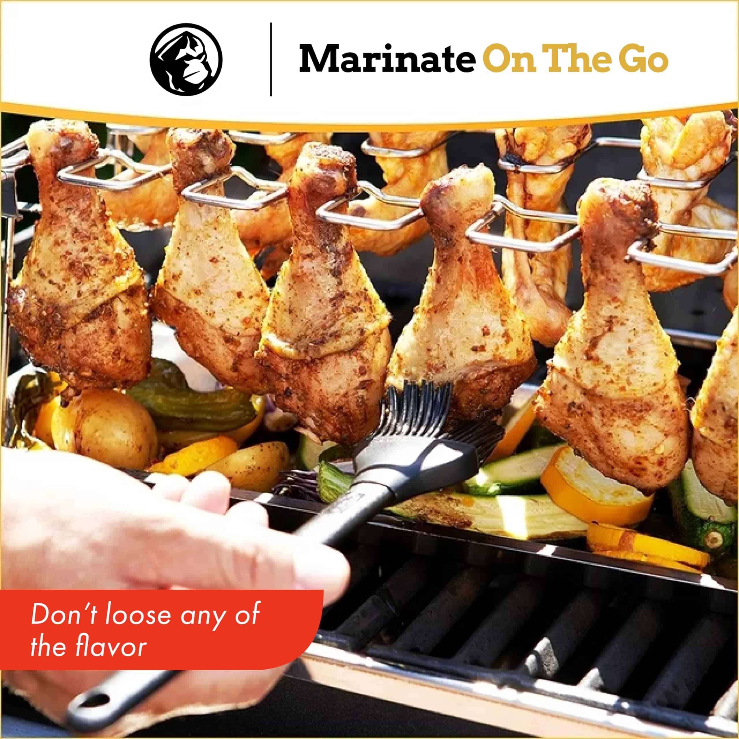 Soporte para piernas de pollo Mountain Grillers para - Imagen 6