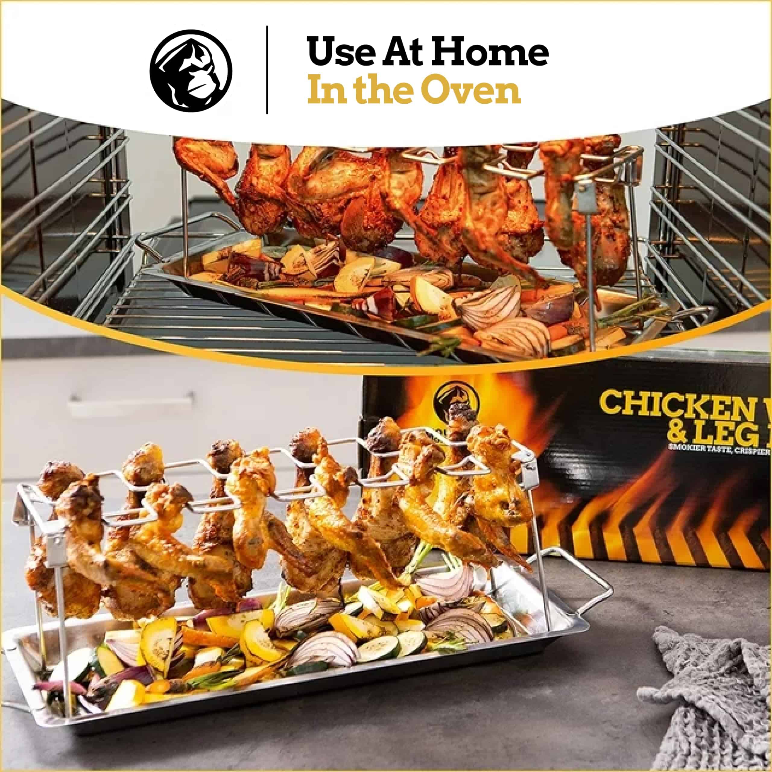 Soporte para piernas de pollo Mountain Grillers para - Imagen 7