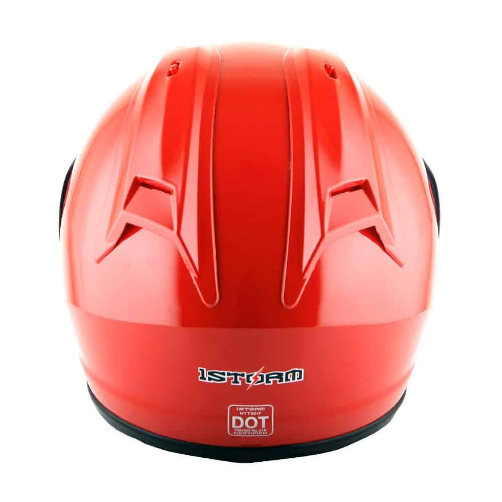 Casco de moto integral 1Storm New JH901 Glossy Red + Una - Imagen 6